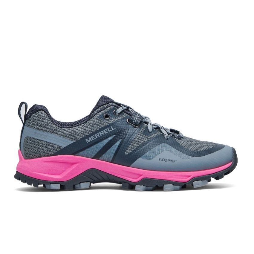 Chaussures Randonnée Merrell MQM Flex 2 GORE-TEX Grise/Rose Femme | R.D.TDMX